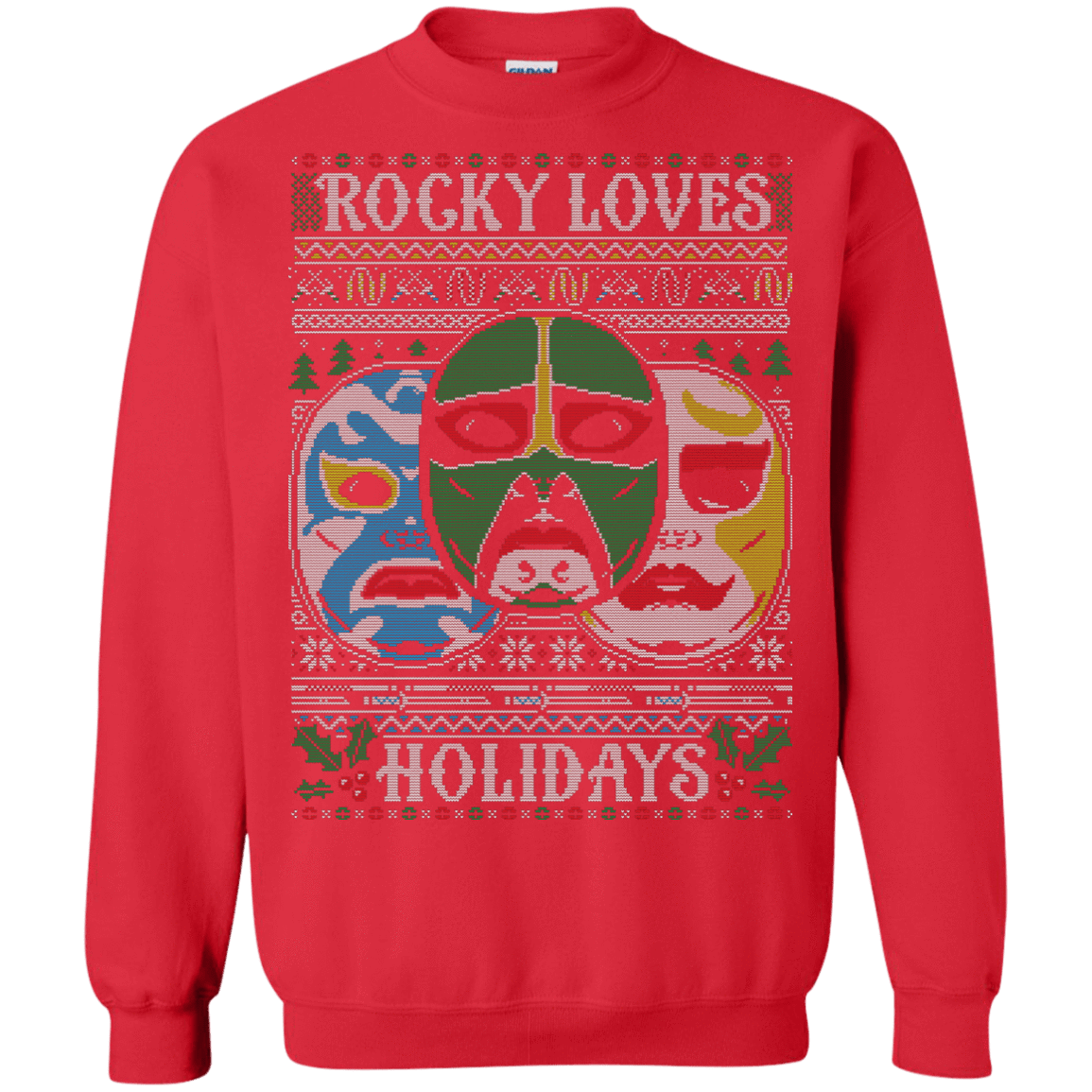 Sweatshirts Red / Small 3 NINJAS Crewneck Sweatshirt