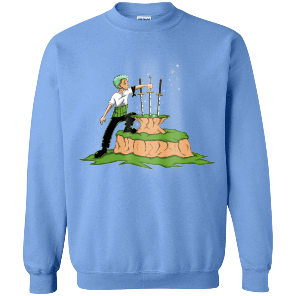 Sweatshirts Carolina Blue / Small 3 Swords in the Stone Crewneck Sweatshirt