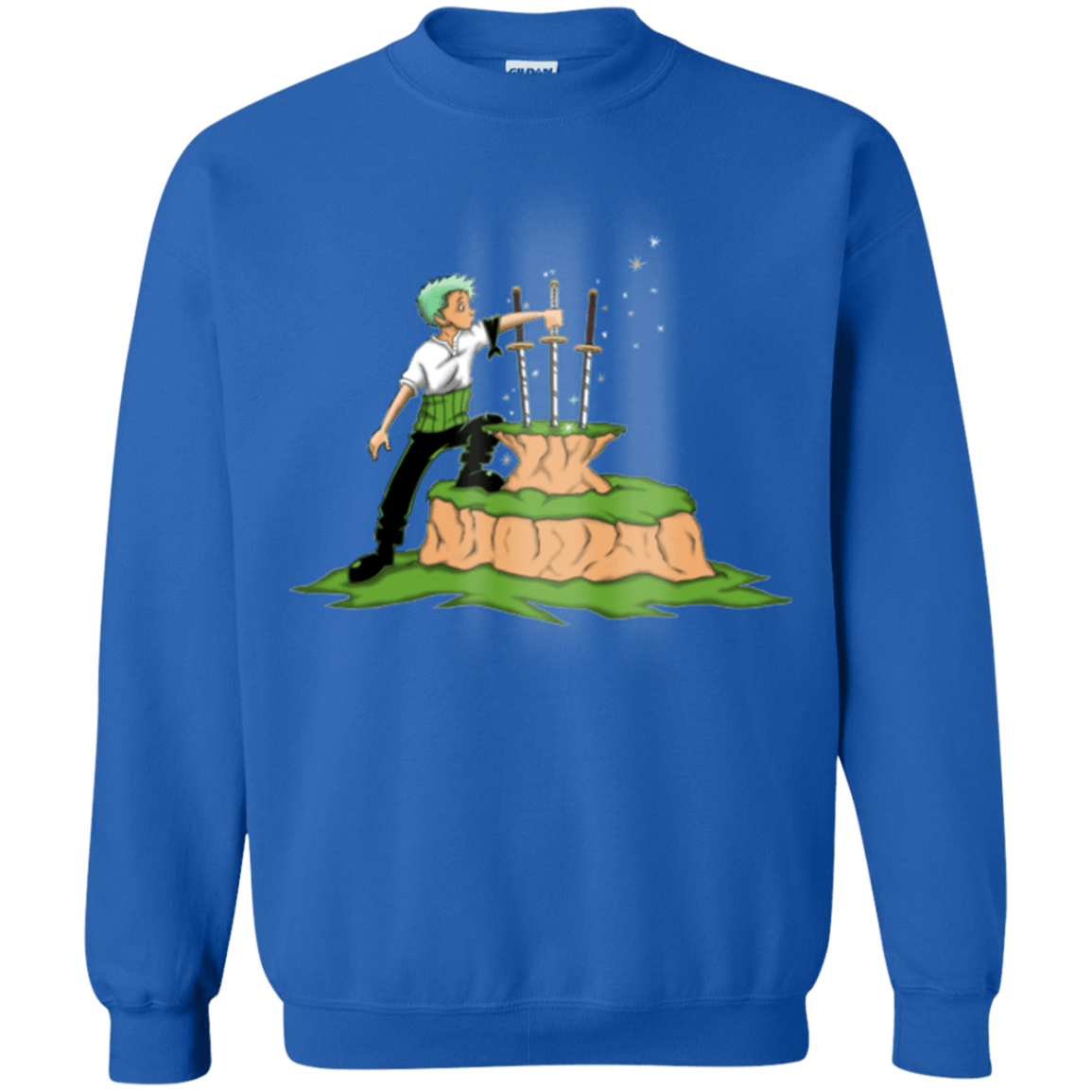 Sweatshirts Royal / Small 3 Swords in the Stone Crewneck Sweatshirt