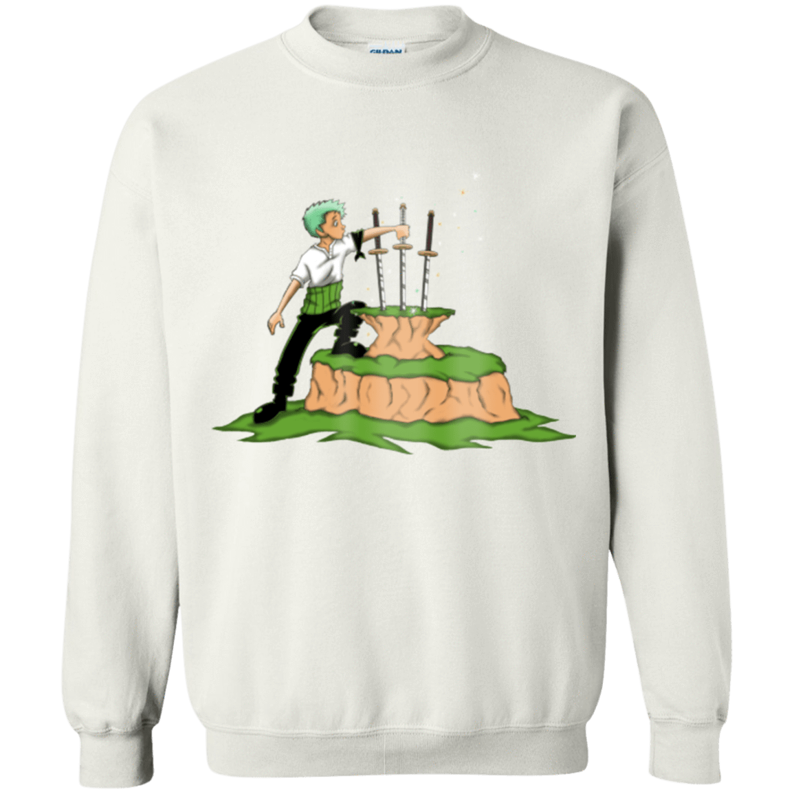 Sweatshirts White / Small 3 Swords in the Stone Crewneck Sweatshirt