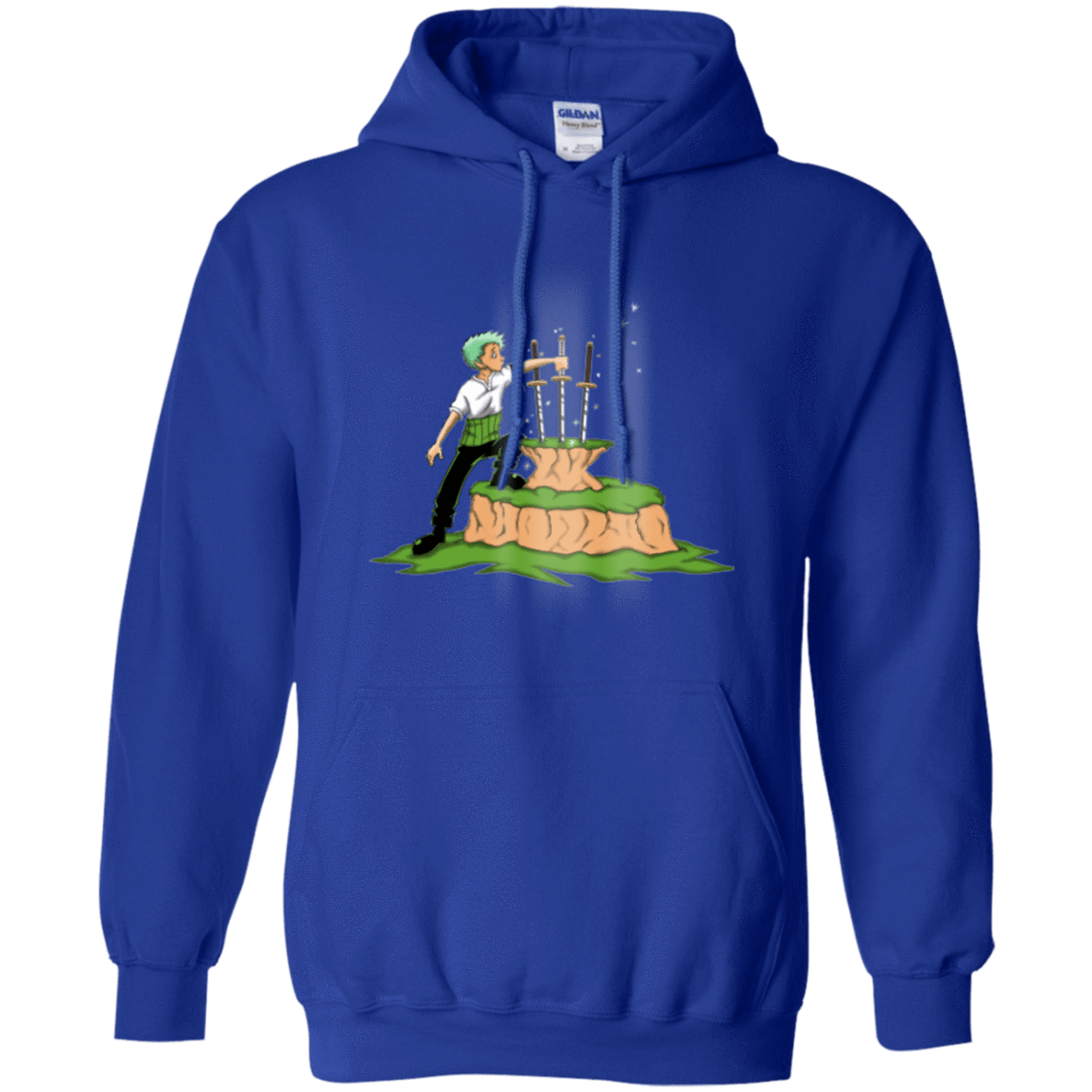 Sweatshirts Royal / Small 3 Swords in the Stone Pullover Hoodie