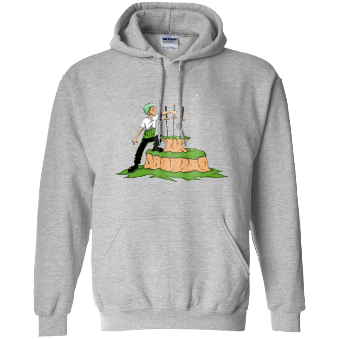 Sweatshirts Sport Grey / Small 3 Swords in the Stone Pullover Hoodie