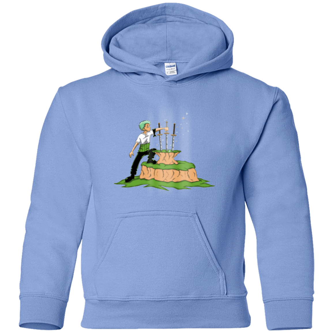 Sweatshirts Carolina Blue / YS 3 Swords in the Stone Youth Hoodie