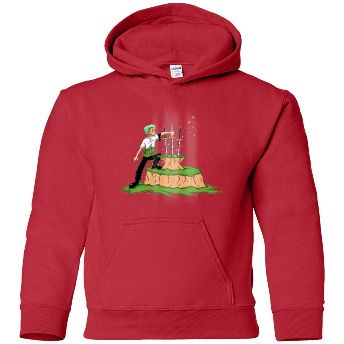Sweatshirts Red / YS 3 Swords in the Stone Youth Hoodie
