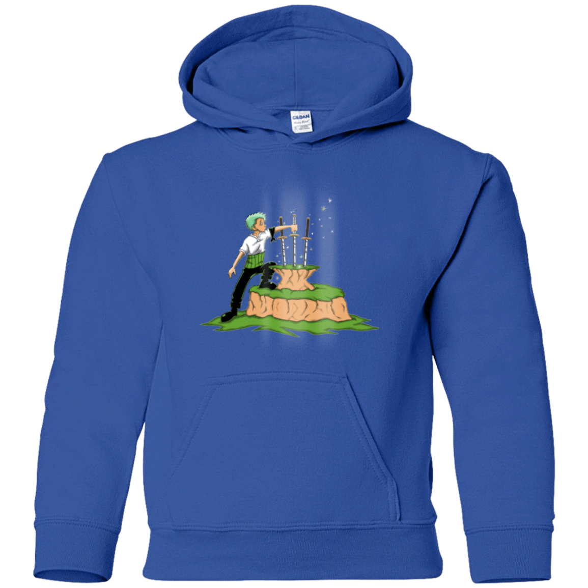 Sweatshirts Royal / YS 3 Swords in the Stone Youth Hoodie