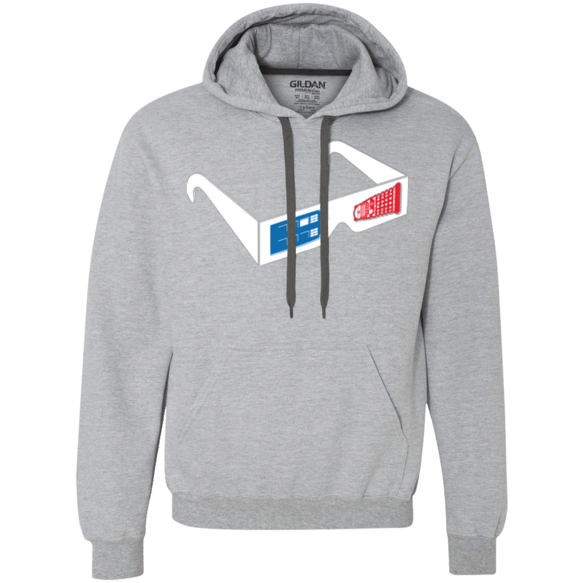 Sweatshirts Sport Grey / Small 3DW Premium Fleece Hoodie