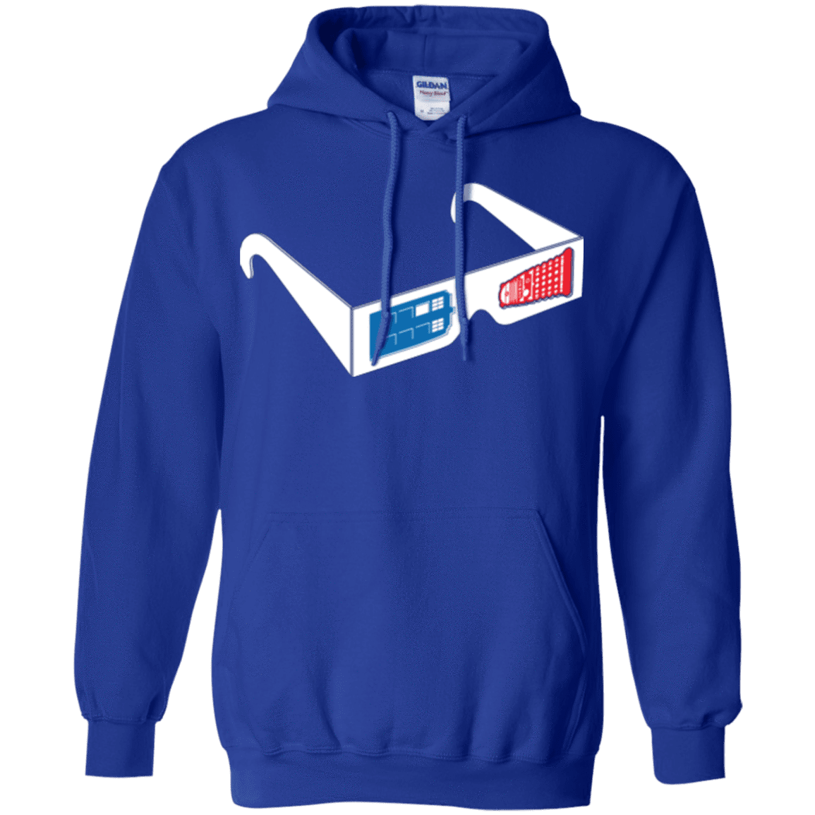 Sweatshirts Royal / Small 3DW Pullover Hoodie