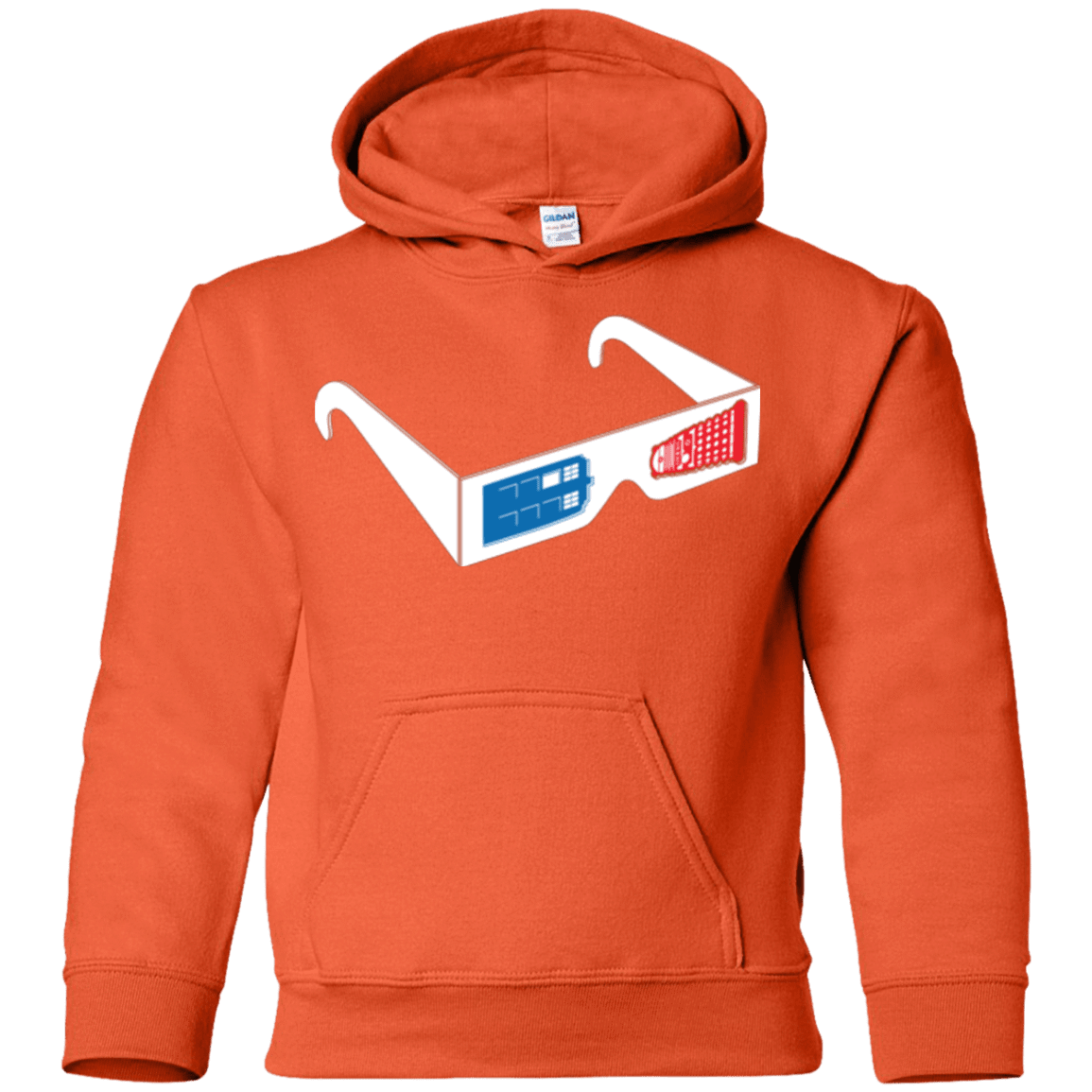 Sweatshirts Orange / YS 3DW Youth Hoodie