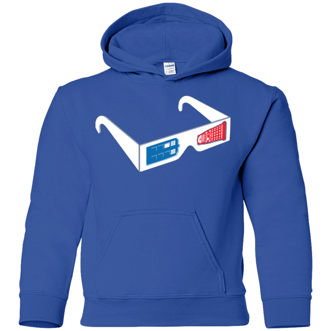 Sweatshirts Royal / YS 3DW Youth Hoodie