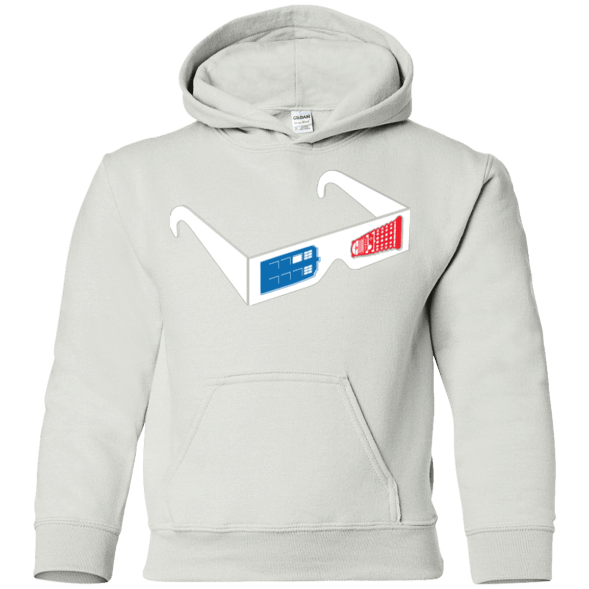 Sweatshirts White / YS 3DW Youth Hoodie