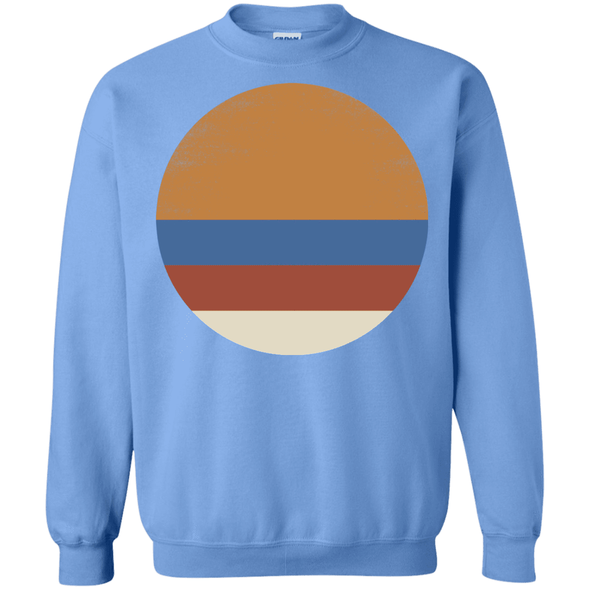Sweatshirts Carolina Blue / S 70s Sun Crewneck Sweatshirt