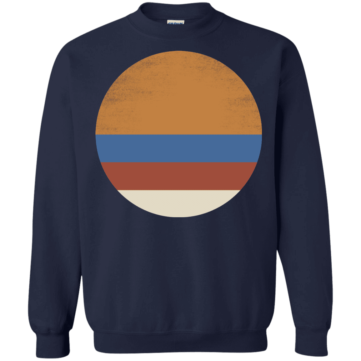 Sweatshirts Navy / S 70s Sun Crewneck Sweatshirt
