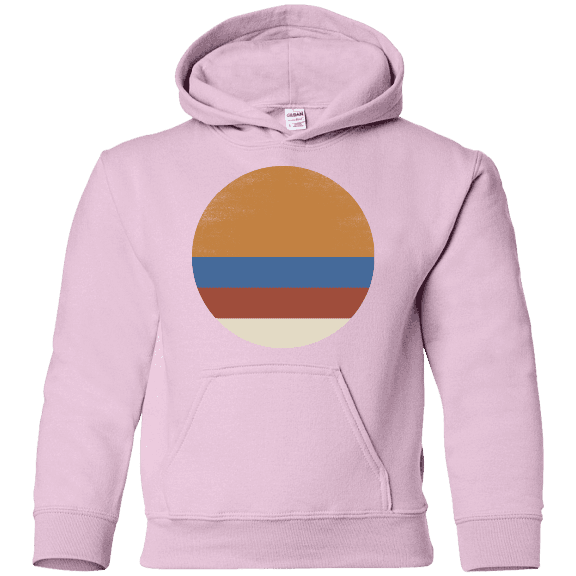 Sweatshirts Light Pink / YS 70s Sun Youth Hoodie