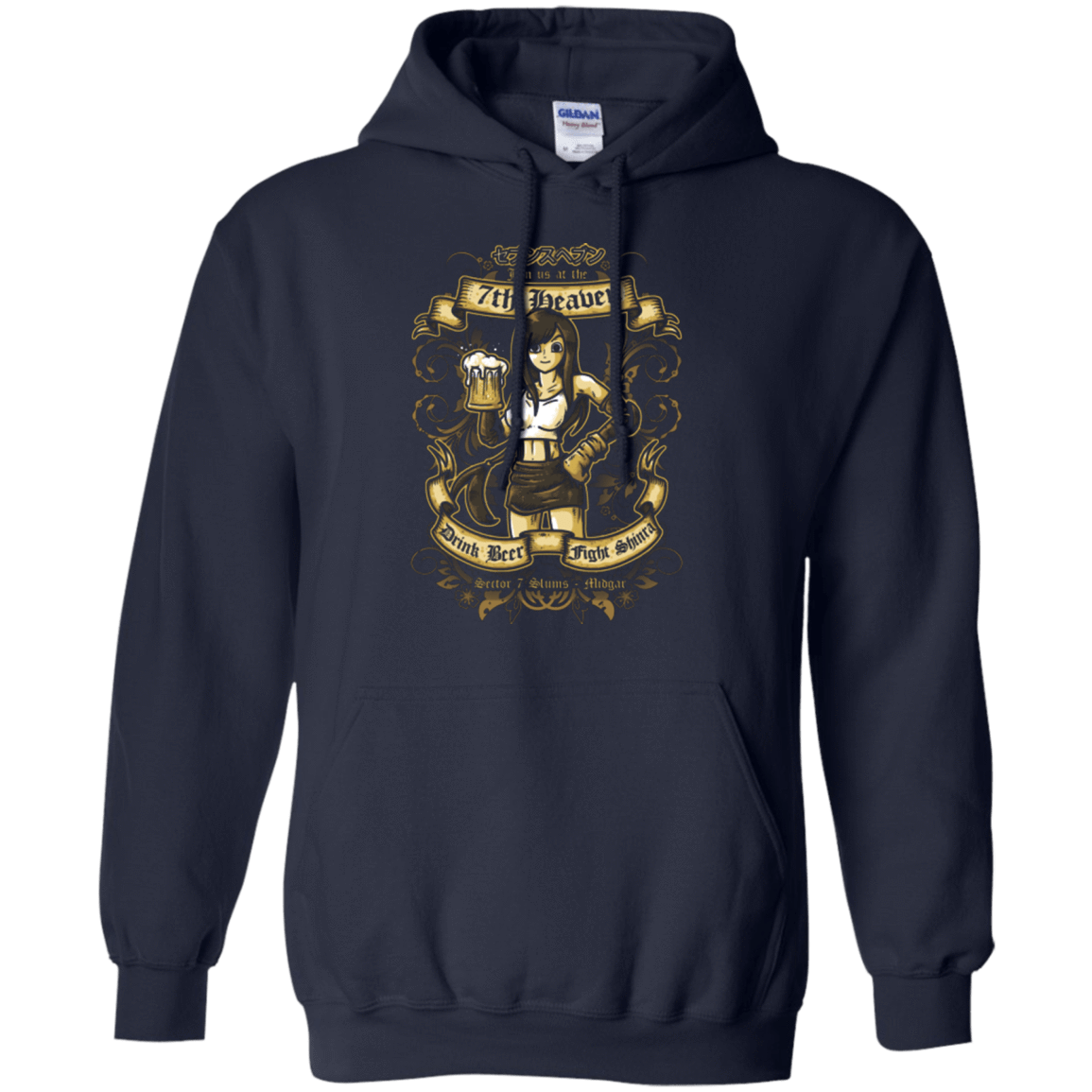 Sweatshirts Navy / Small 7TH HEAVEN Pullover Hoodie