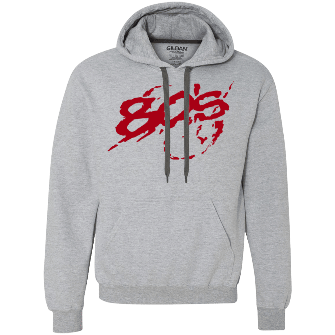 Sweatshirts Sport Grey / Small 80s 300 Premium Fleece Hoodie