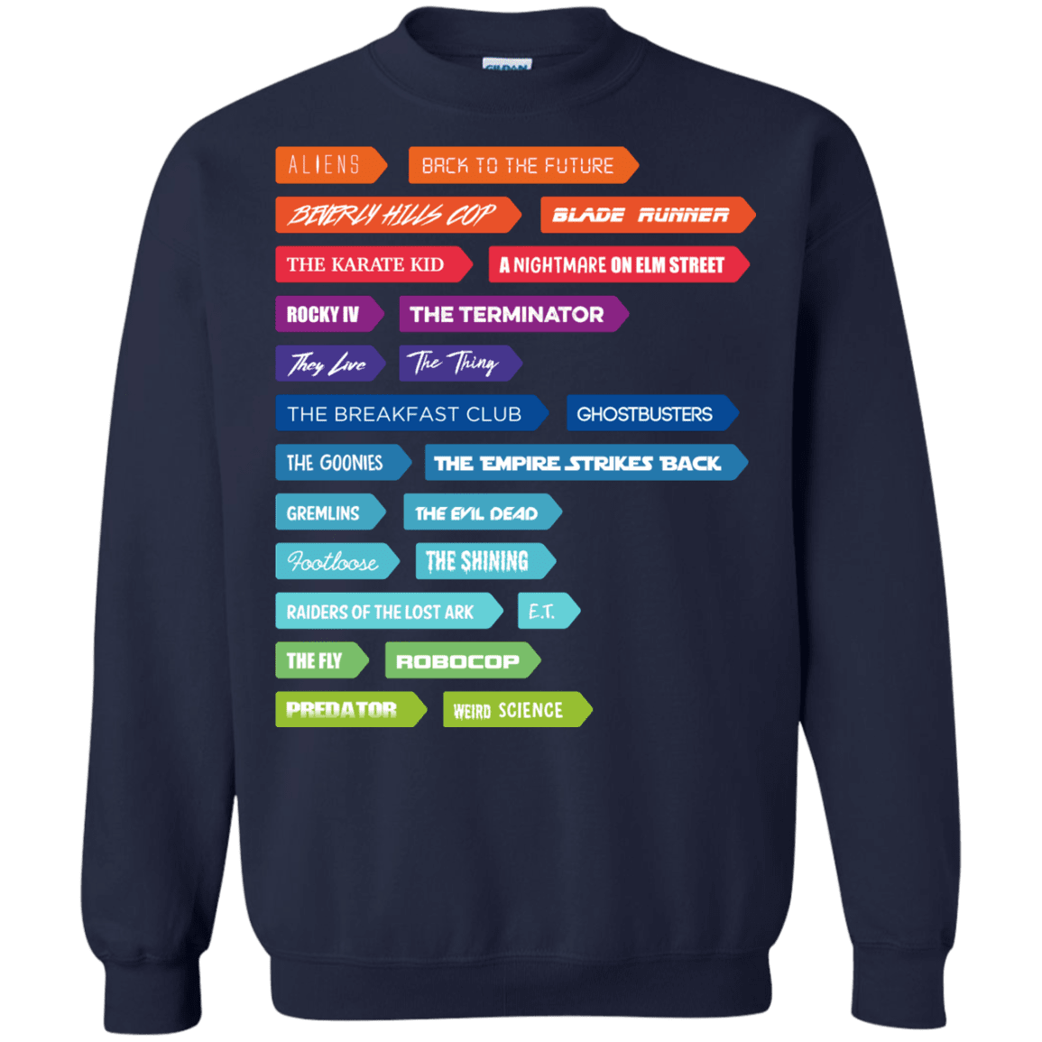 Sweatshirts Navy / S 80s Classics Crewneck Sweatshirt