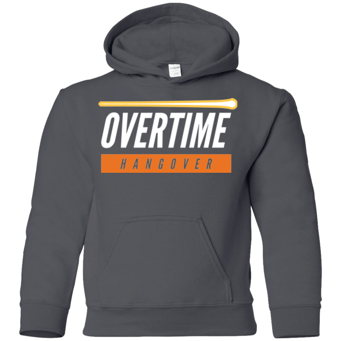 Sweatshirts Charcoal / YS 99 Percent Hangover Youth Hoodie