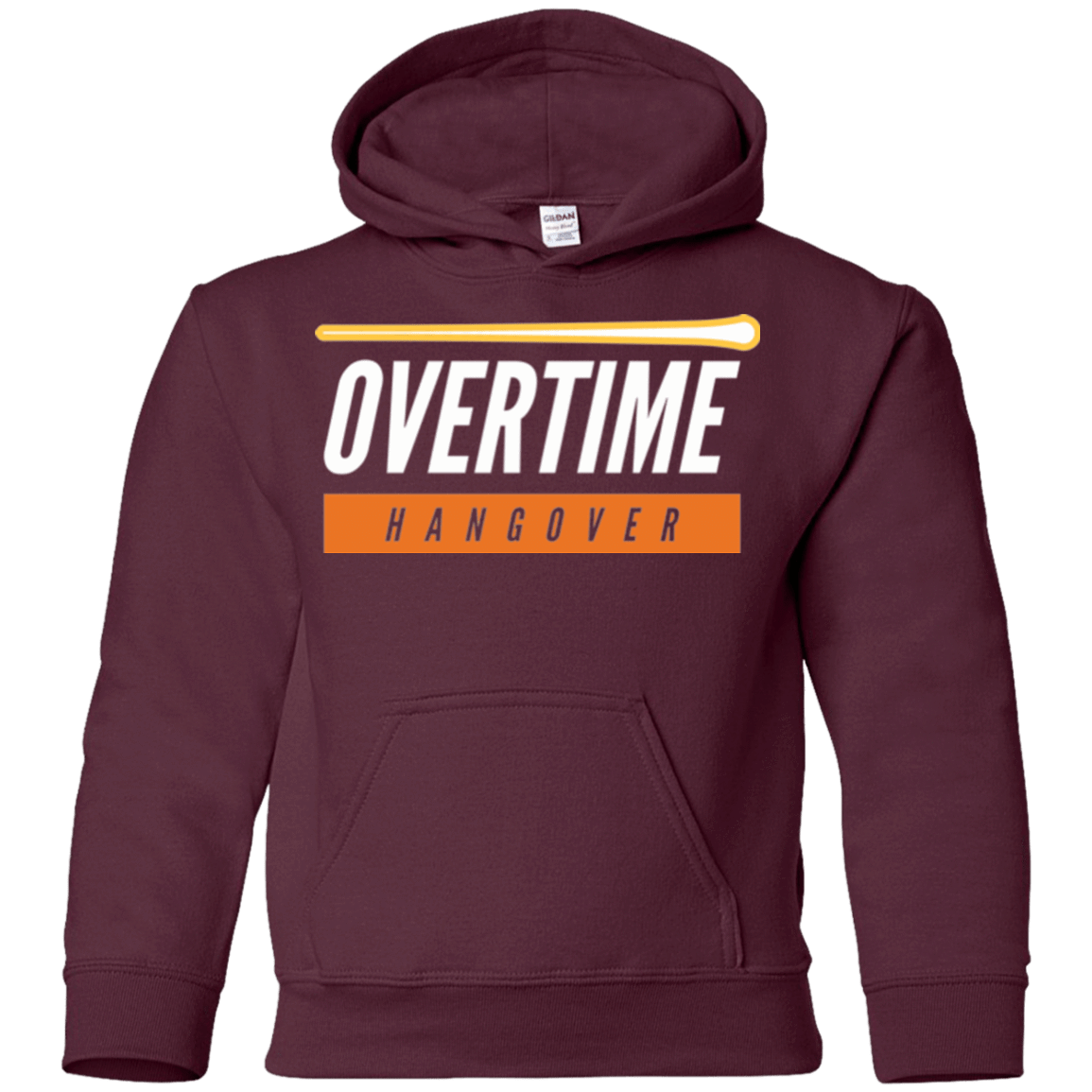 Sweatshirts Maroon / YS 99 Percent Hangover Youth Hoodie