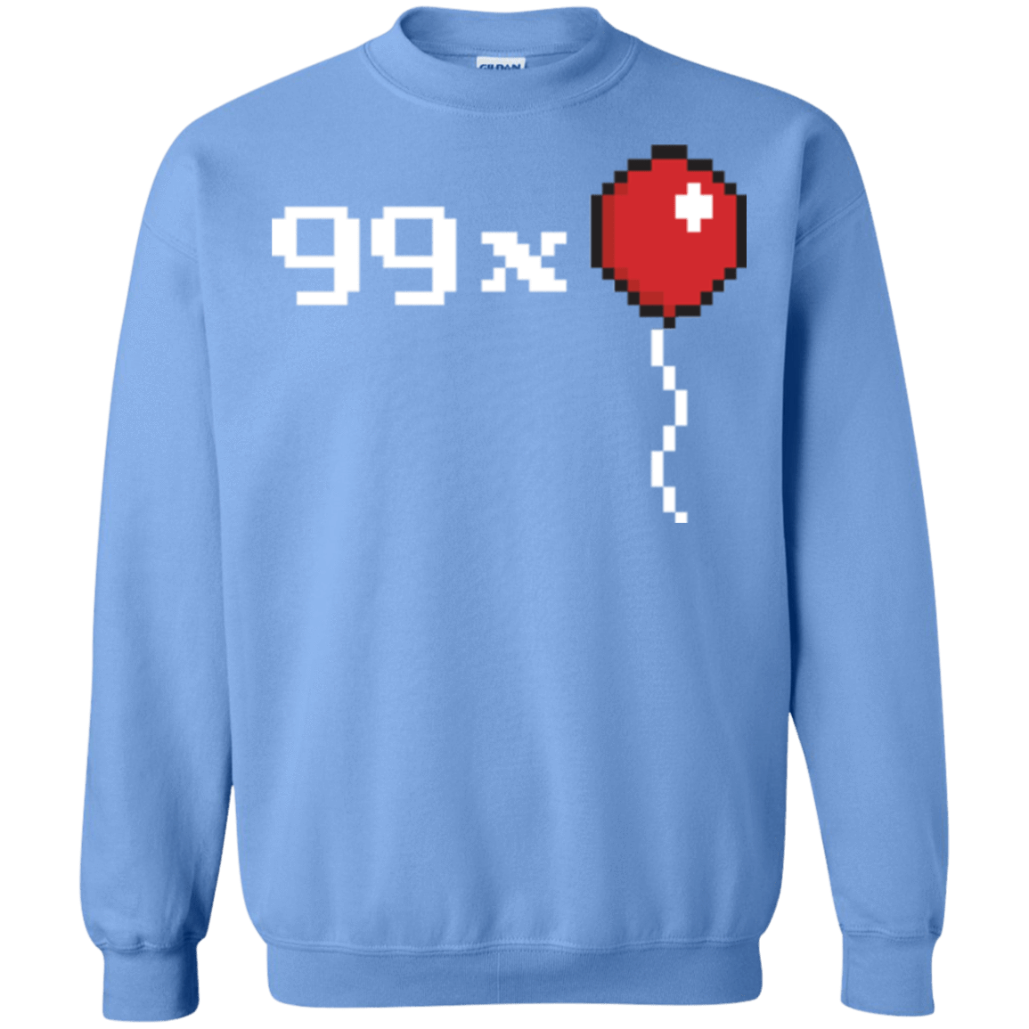 Sweatshirts Carolina Blue / Small 99x Balloon Crewneck Sweatshirt