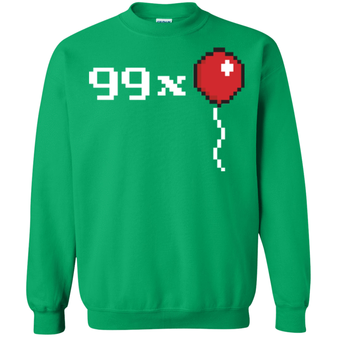 Sweatshirts Irish Green / Small 99x Balloon Crewneck Sweatshirt