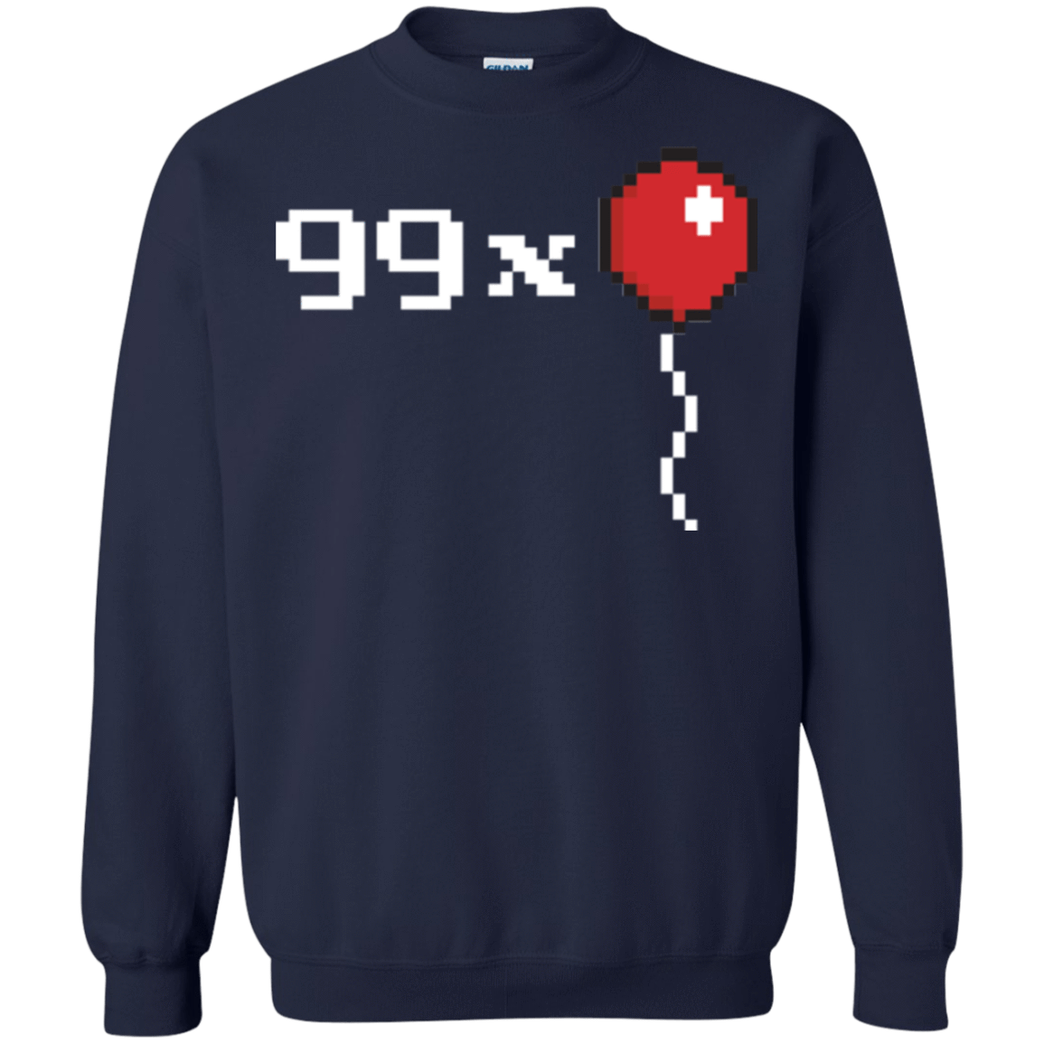 Sweatshirts Navy / Small 99x Balloon Crewneck Sweatshirt