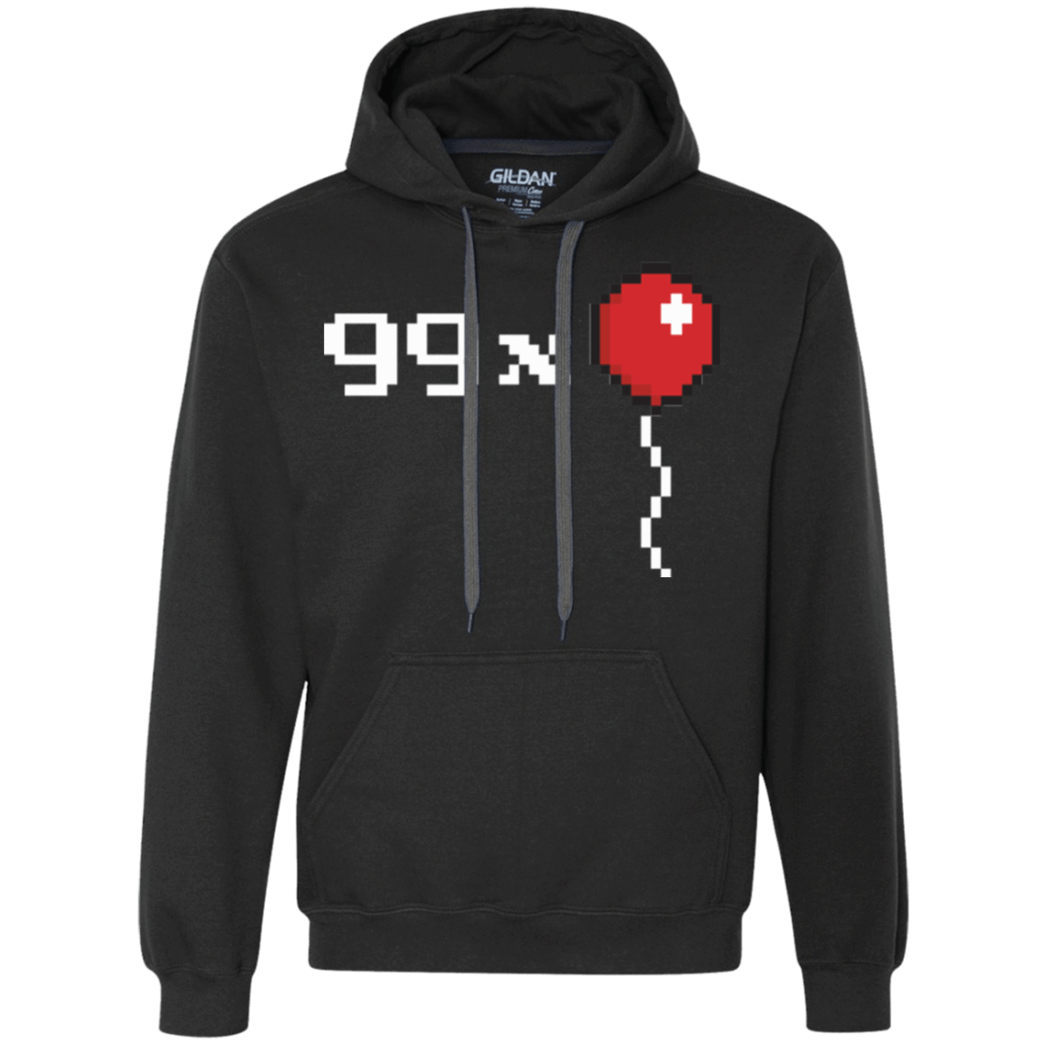 Sweatshirts Black / Small 99x Balloon Premium Fleece Hoodie