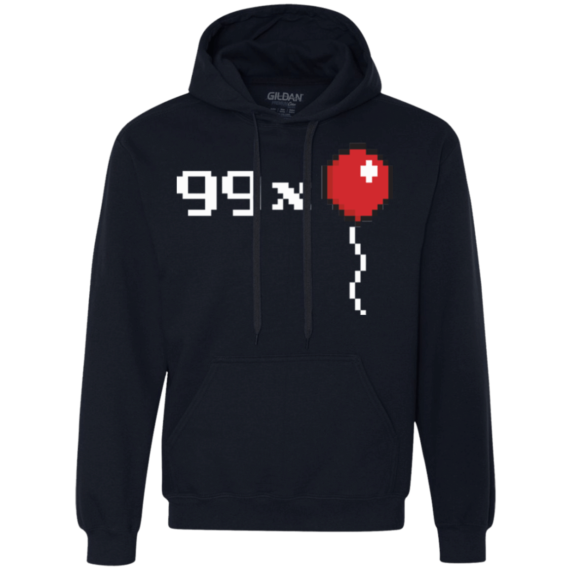 Sweatshirts Navy / Small 99x Balloon Premium Fleece Hoodie