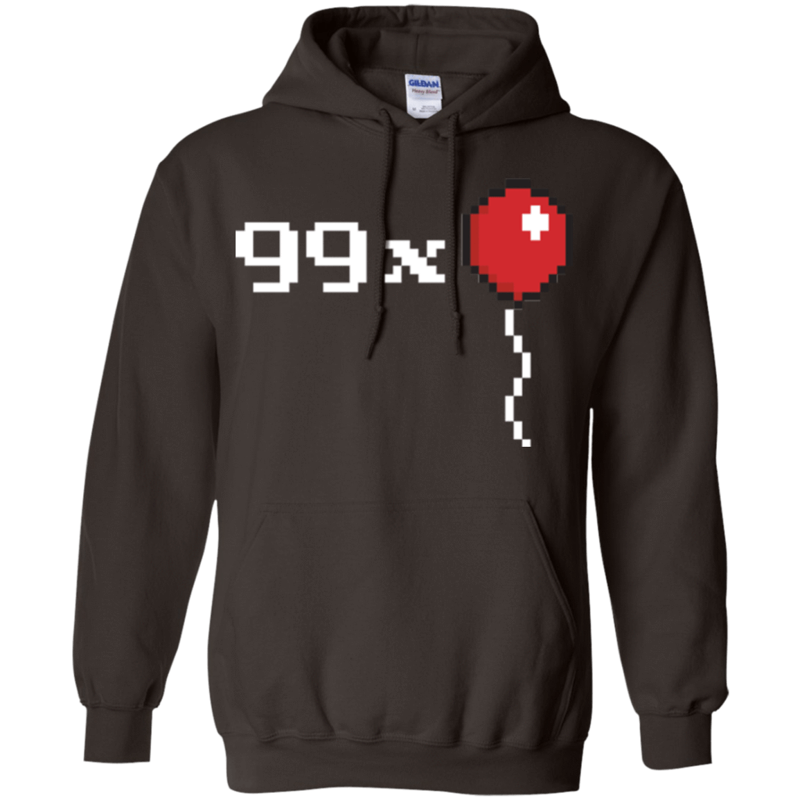 Sweatshirts Dark Chocolate / Small 99x Balloon Pullover Hoodie