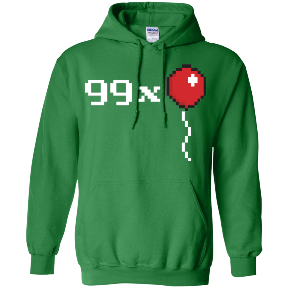 Sweatshirts Irish Green / Small 99x Balloon Pullover Hoodie