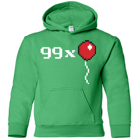 Sweatshirts Irish Green / YS 99x Balloon Youth Hoodie