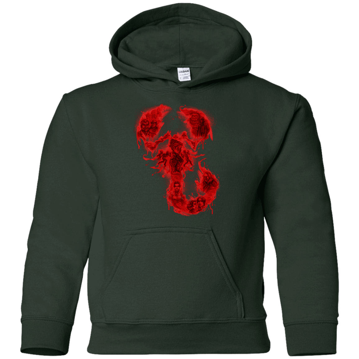 Sweatshirts Forest Green / YS A Dreadful Symbol Youth Hoodie