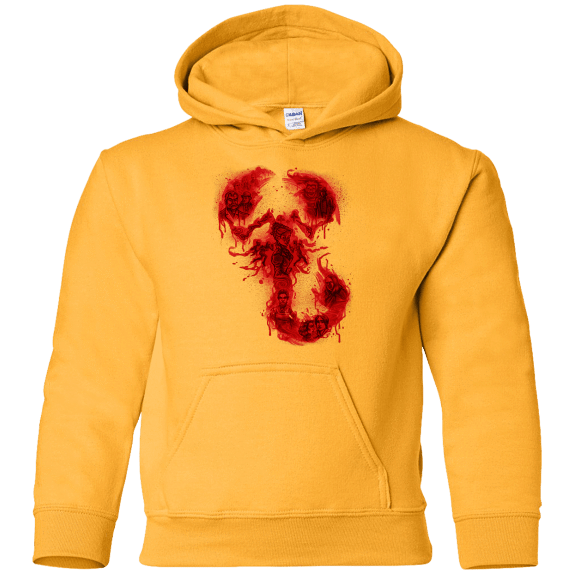 Sweatshirts Gold / YS A Dreadful Symbol Youth Hoodie