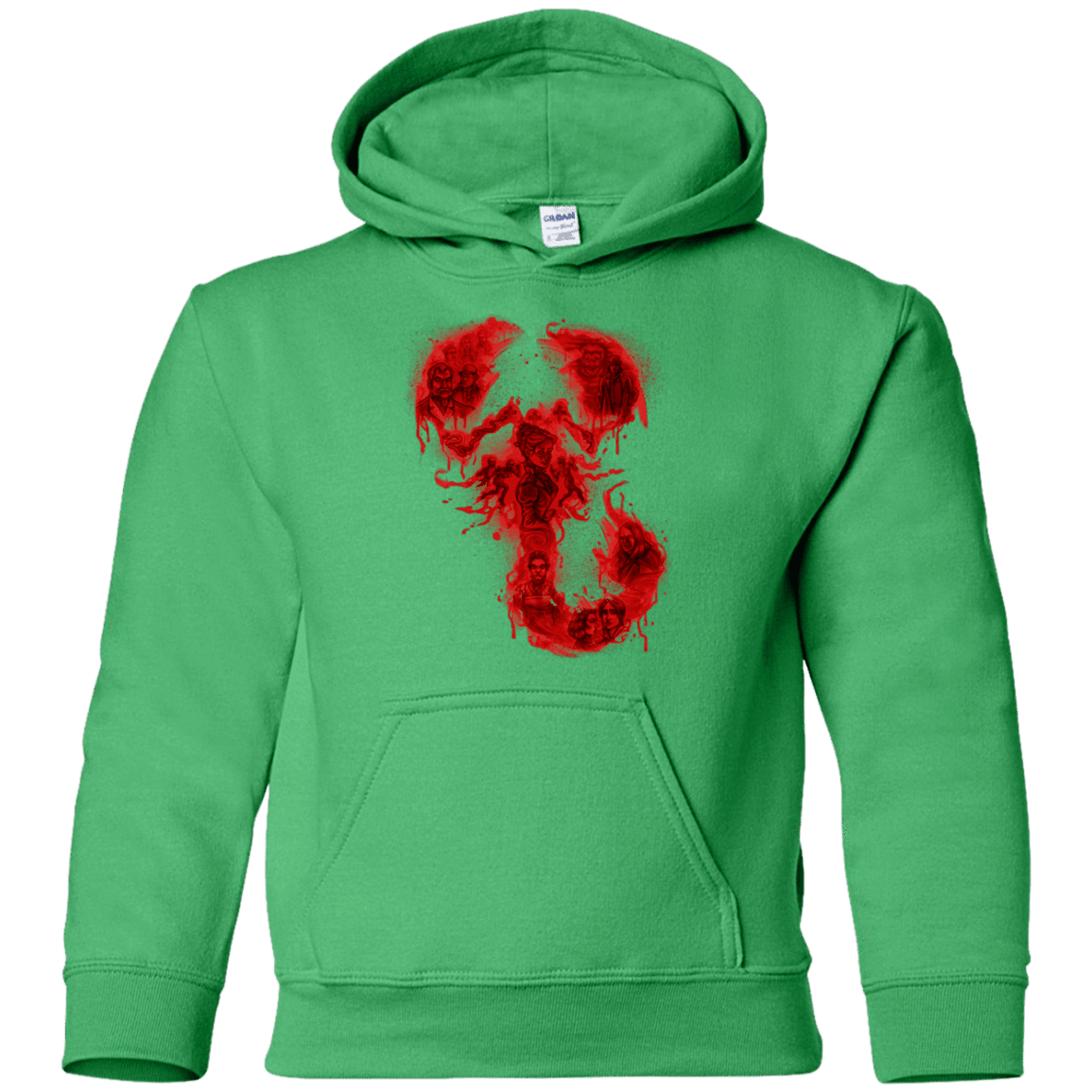 Sweatshirts Irish Green / YS A Dreadful Symbol Youth Hoodie