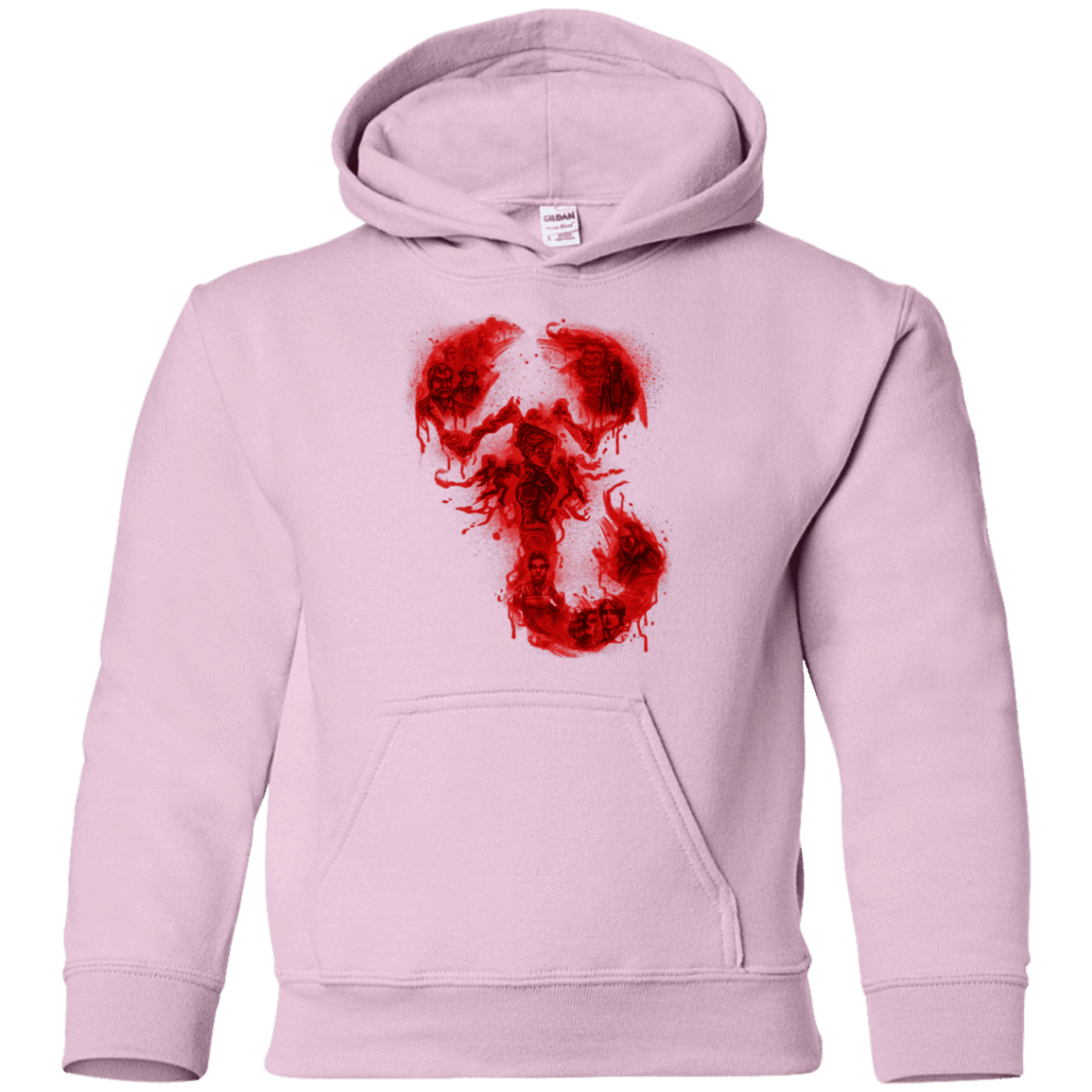 Sweatshirts Light Pink / YS A Dreadful Symbol Youth Hoodie