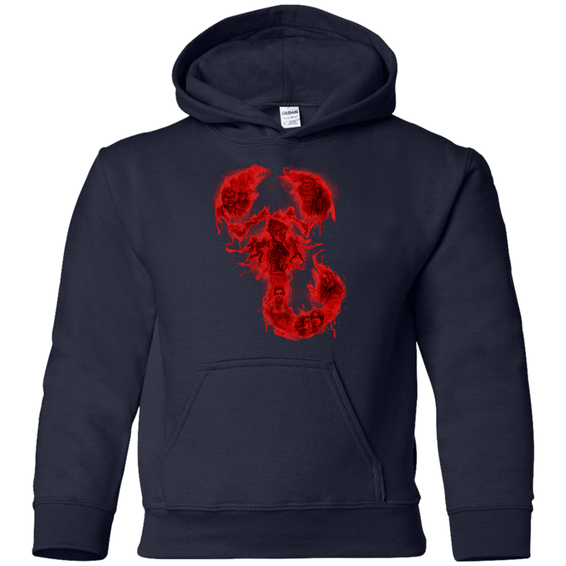 Sweatshirts Navy / YS A Dreadful Symbol Youth Hoodie