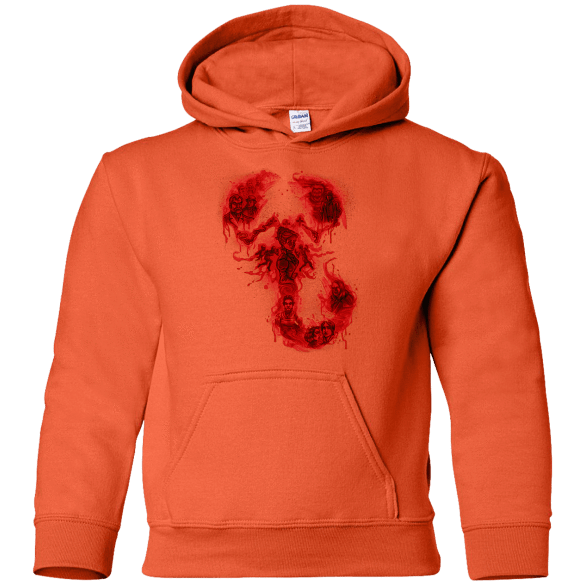 Sweatshirts Orange / YS A Dreadful Symbol Youth Hoodie