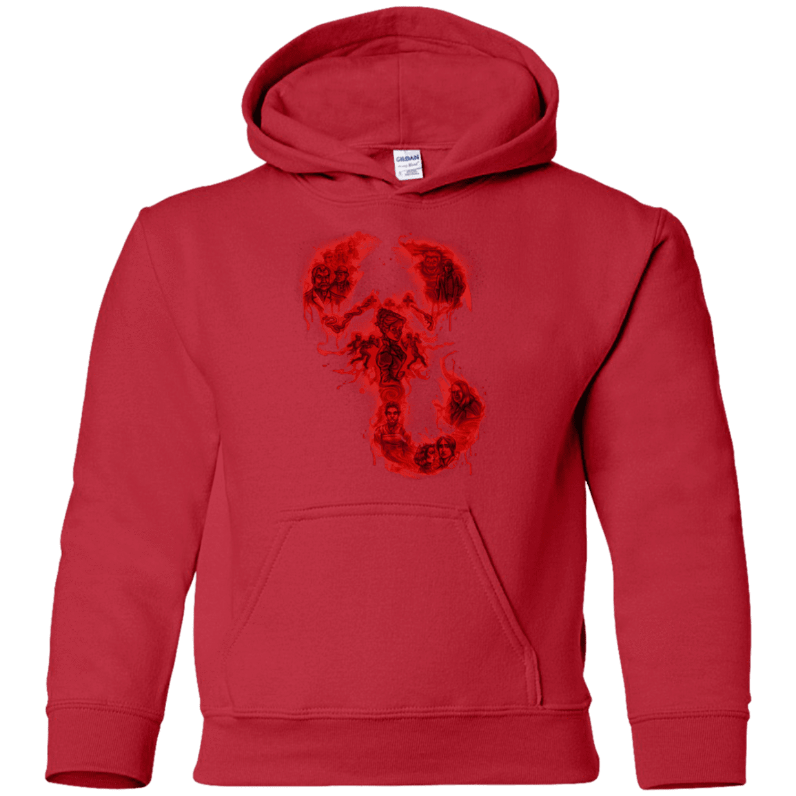 Sweatshirts Red / YS A Dreadful Symbol Youth Hoodie