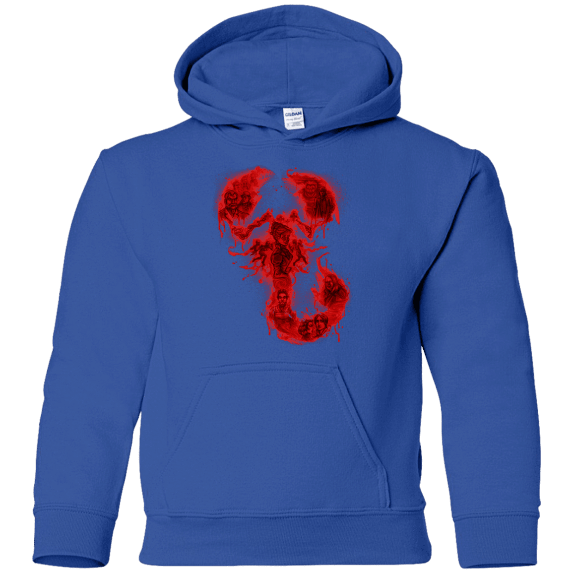 Sweatshirts Royal / YS A Dreadful Symbol Youth Hoodie