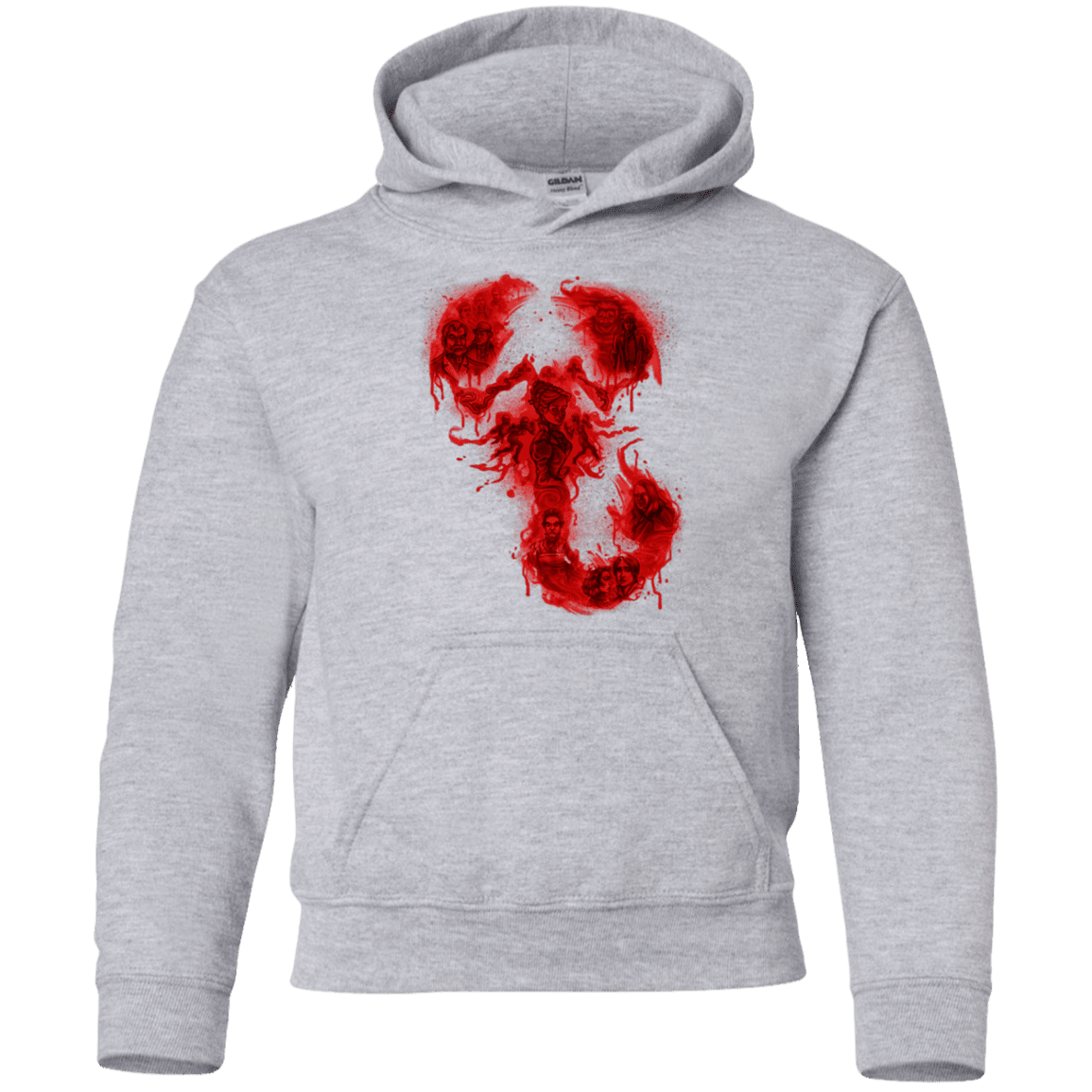 Sweatshirts Sport Grey / YS A Dreadful Symbol Youth Hoodie