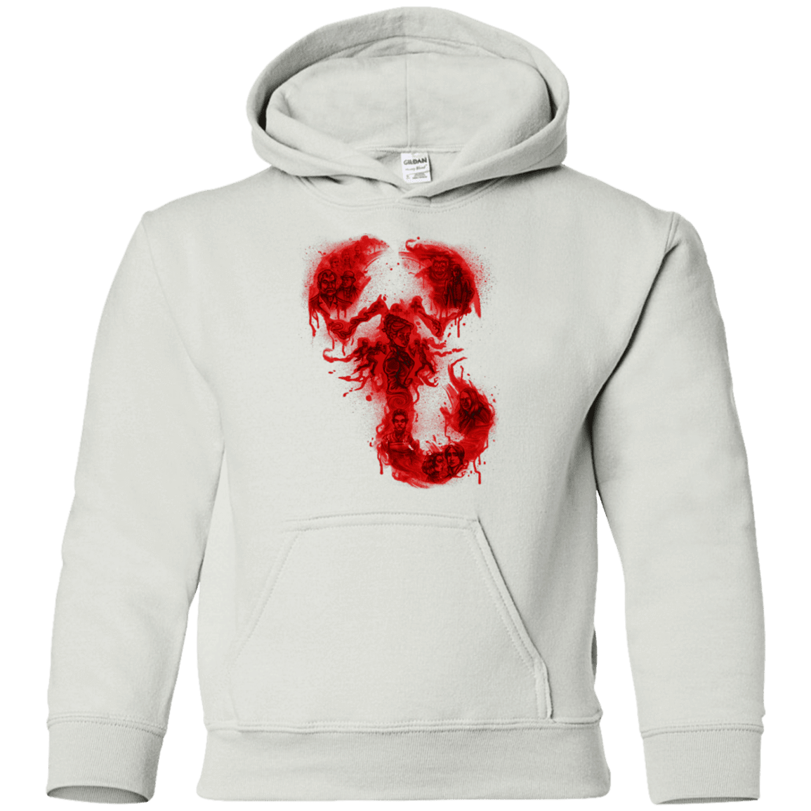 Sweatshirts White / YS A Dreadful Symbol Youth Hoodie