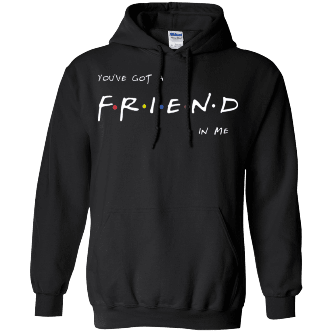 Sweatshirts Black / Small A Friend In Me Pullover Hoodie