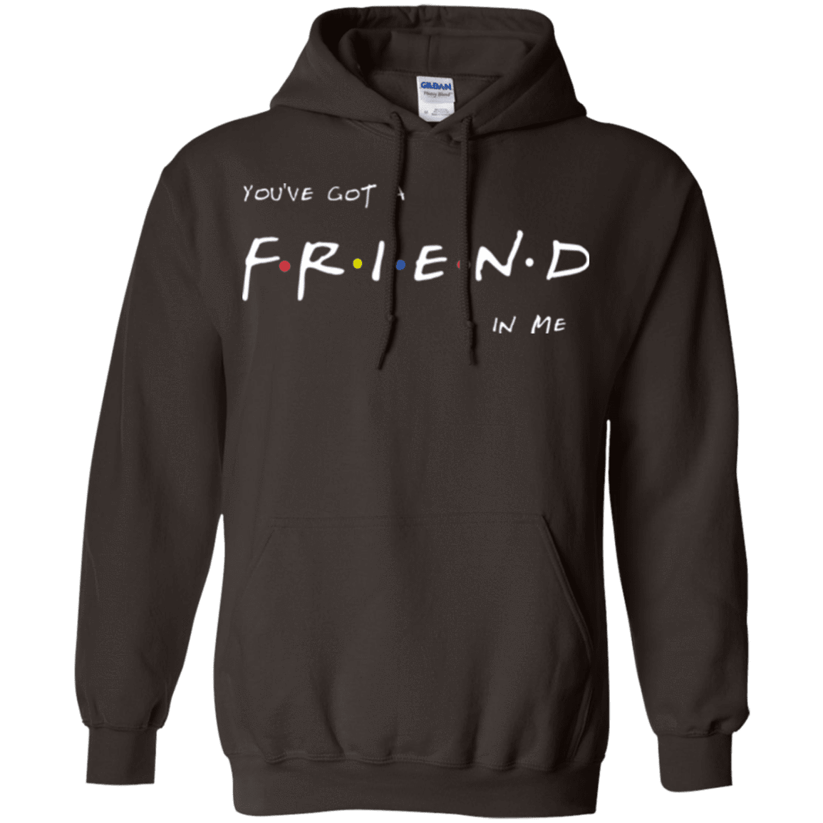 Sweatshirts Dark Chocolate / Small A Friend In Me Pullover Hoodie