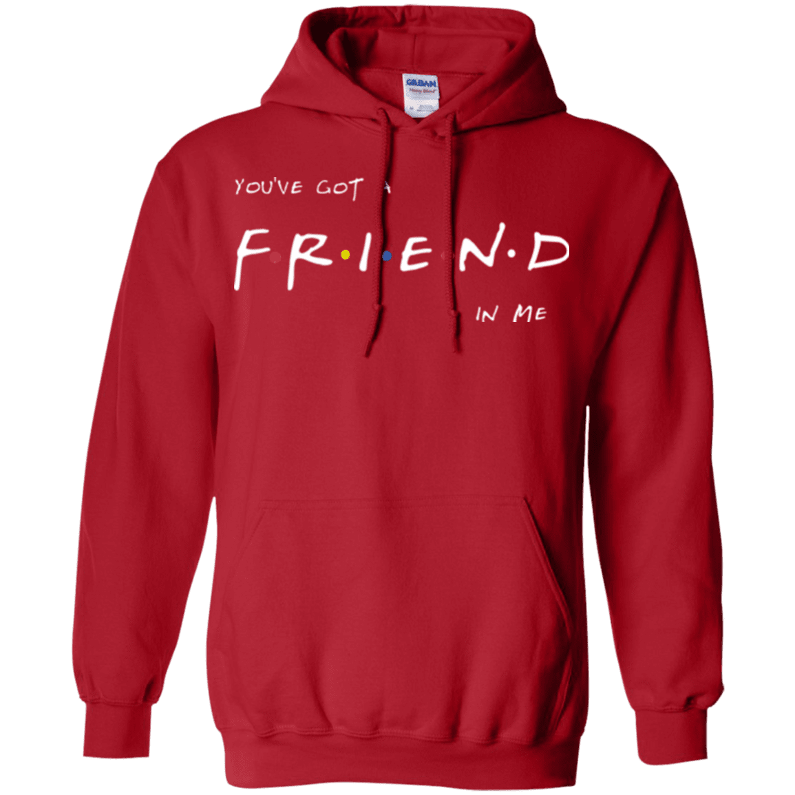 Sweatshirts Red / Small A Friend In Me Pullover Hoodie