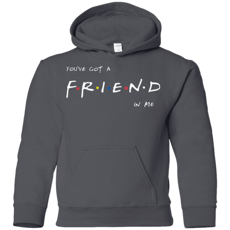 Sweatshirts Charcoal / YS A Friend In Me Youth Hoodie