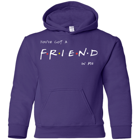 Sweatshirts Purple / YS A Friend In Me Youth Hoodie