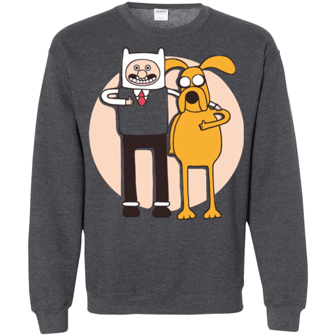 Sweatshirts Dark Heather / Small A Grand Adventure Crewneck Sweatshirt