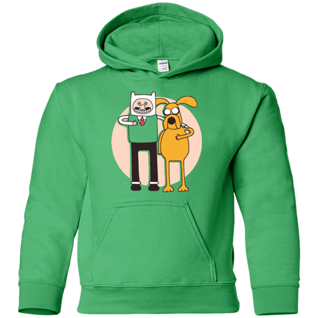 Sweatshirts Irish Green / YS A Grand Adventure Youth Hoodie