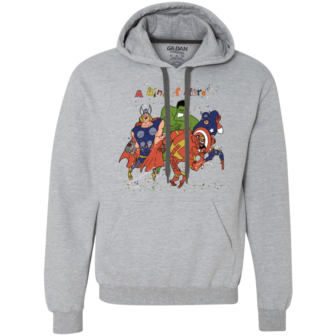 Sweatshirts Sport Grey / S A kind of heroes Premium Fleece Hoodie