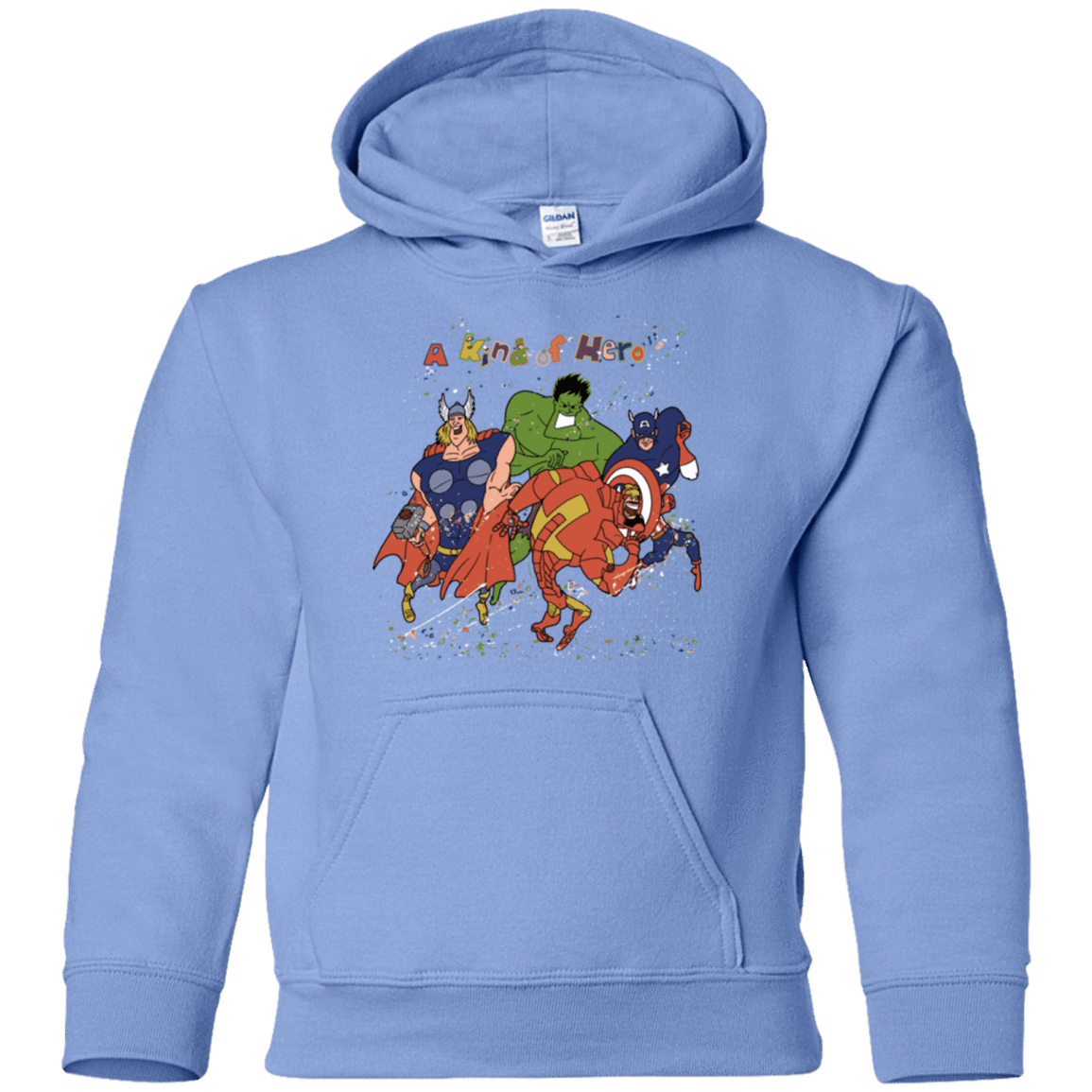 Sweatshirts Carolina Blue / YS A kind of heroes Youth Hoodie