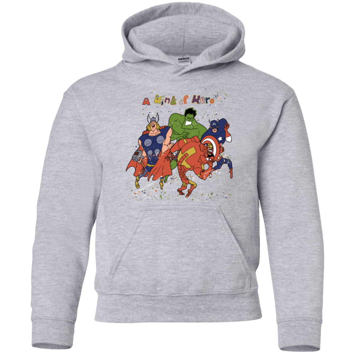 Sweatshirts Sport Grey / YS A kind of heroes Youth Hoodie